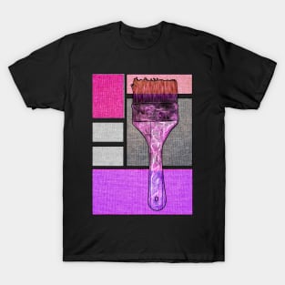 Artist Paintbrush. T-Shirt